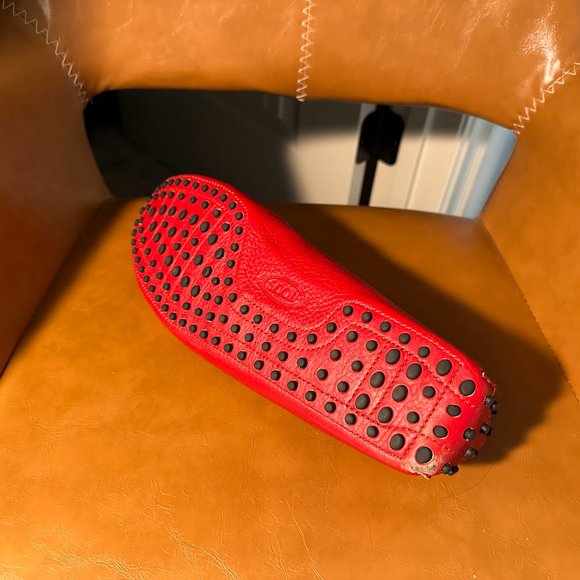 Red Tod\'s Loafers main image 6